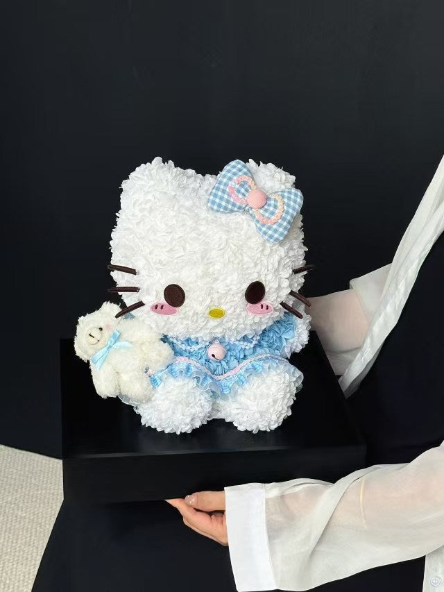 Cute Kitty Series: Preserved Flower Gift Box