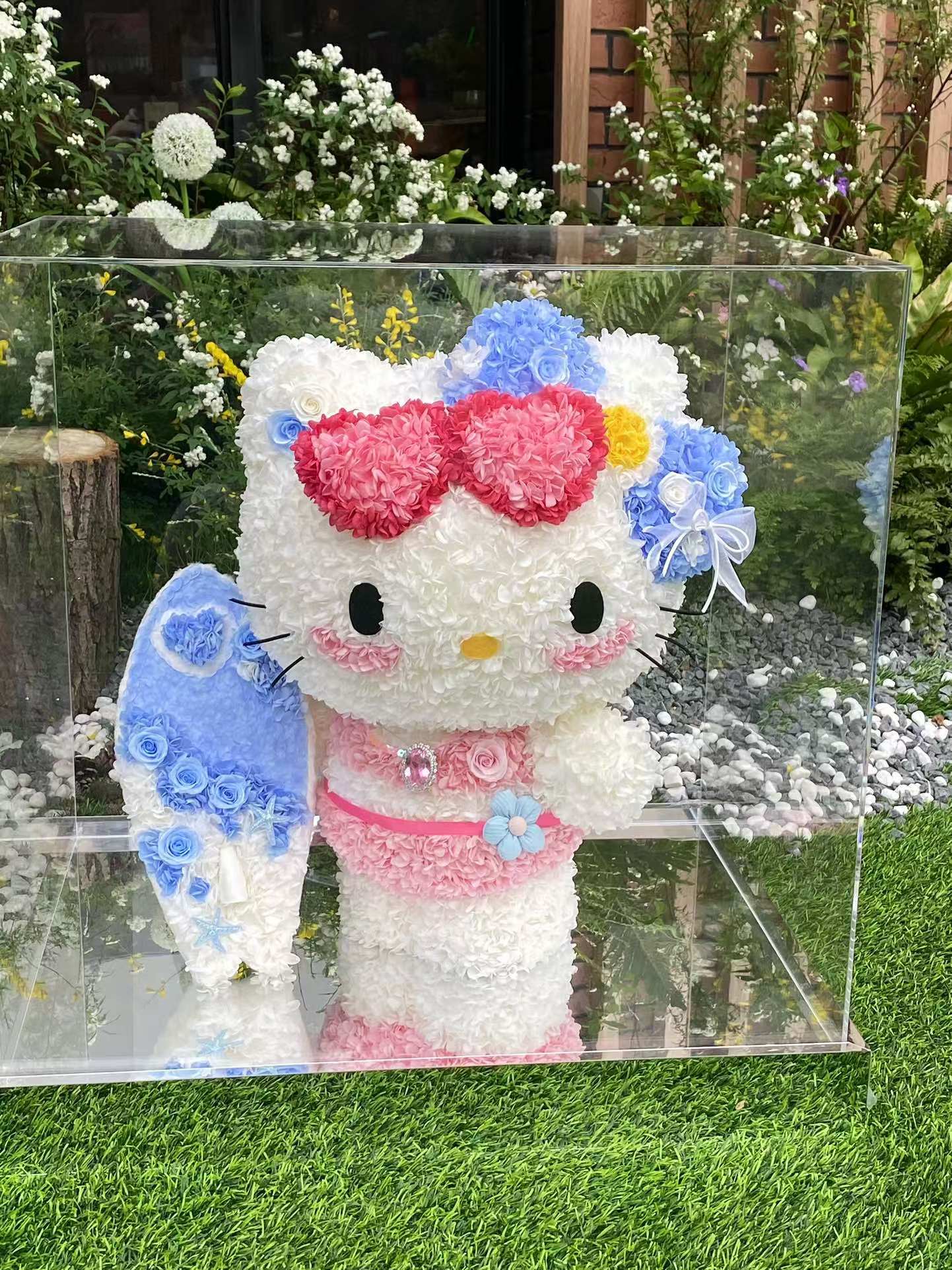 Large Kitty Series: Preserved Flower Gift Box