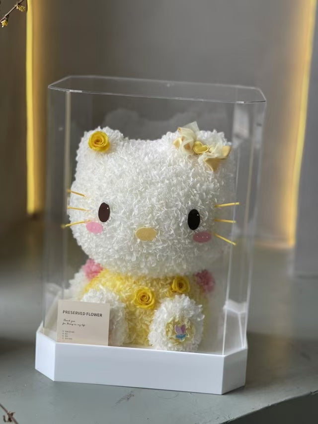 Large Kitty Series: Preserved Flower Gift Box